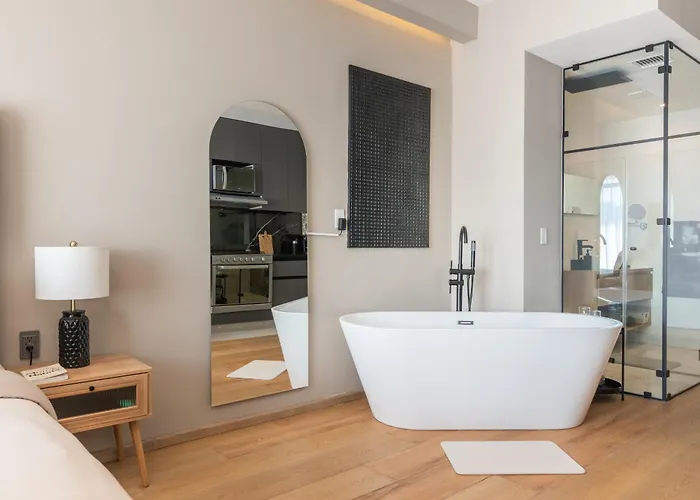 Design Bathtub Rooftop Pool, Gym, Bbq * Mexico City